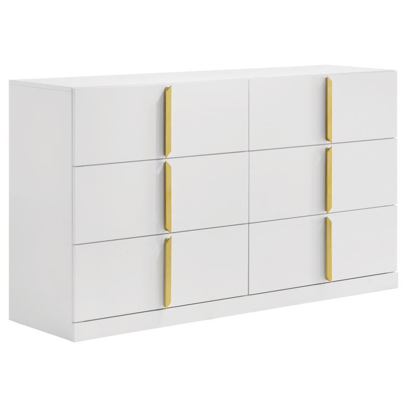 Ines – 6-Drawer Bedroom Dresser Cabinet