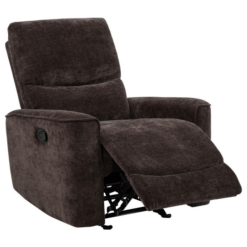 Navarro – Chenille Upholstered Glider Recliner