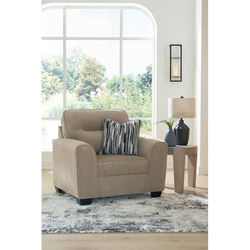 Olten Chair and a Half|Mocha|Graphite