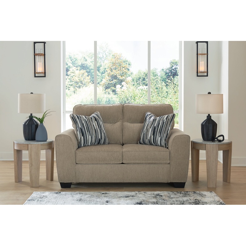 Olten Loveseat|Mocha|Graphite