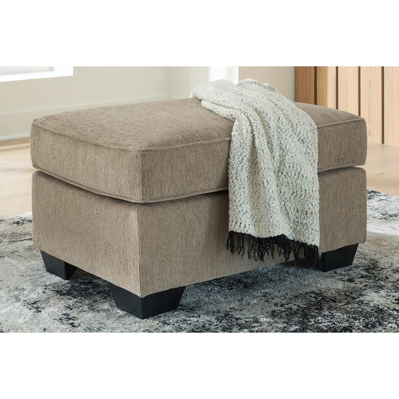 Olten Ottoman|Mocha|Graphite