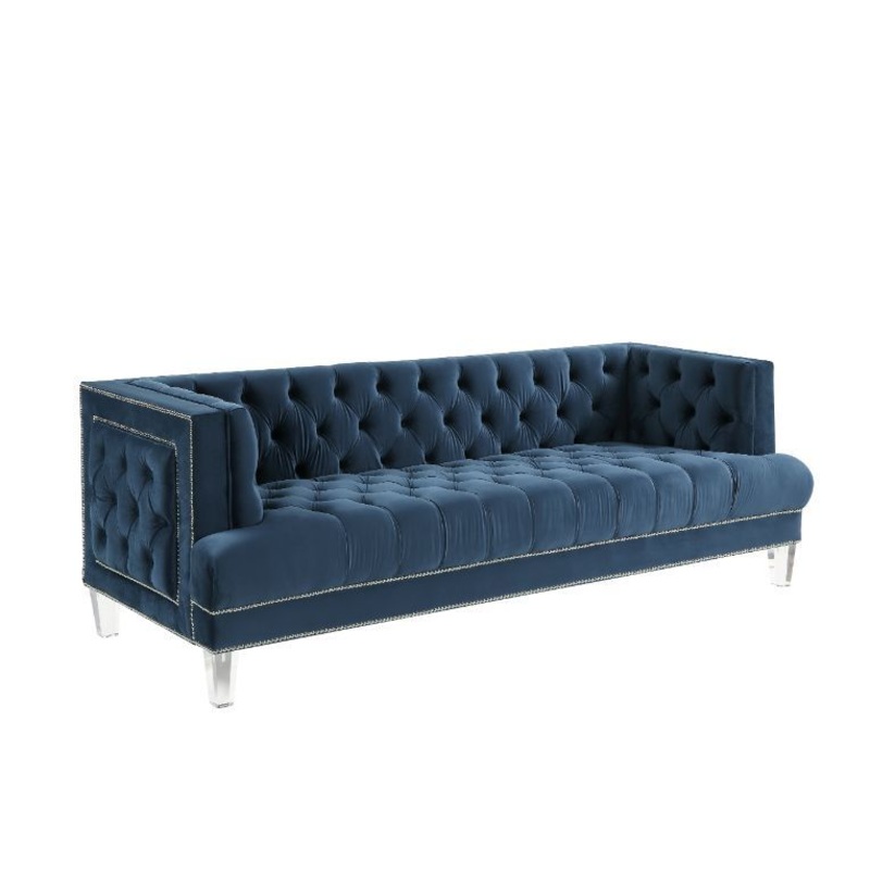 Ansario – Sofa|Blue|Black