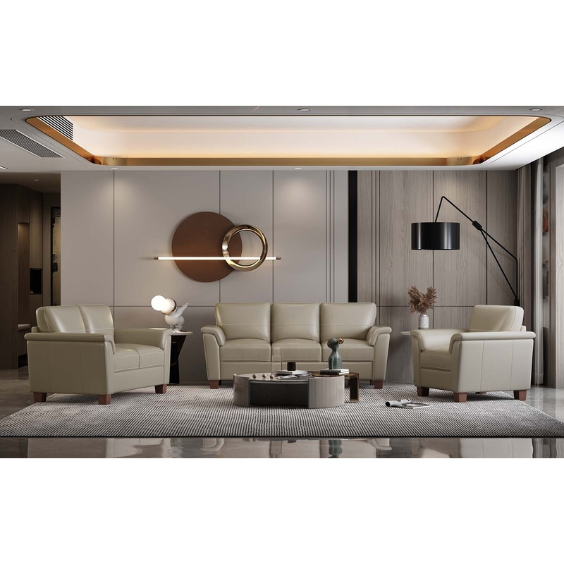 Pacific Palisades – Chair – Beige Leather