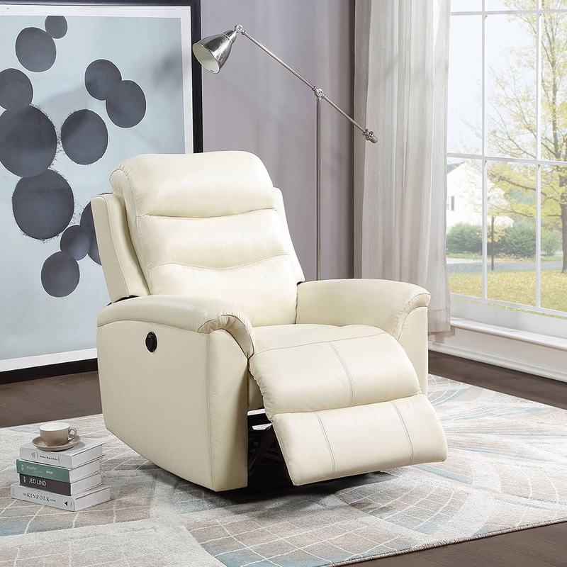 Ava – Recliner (Power Motion)|Beige Match