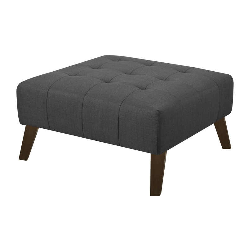 Browning – Square Ottoman – Gray