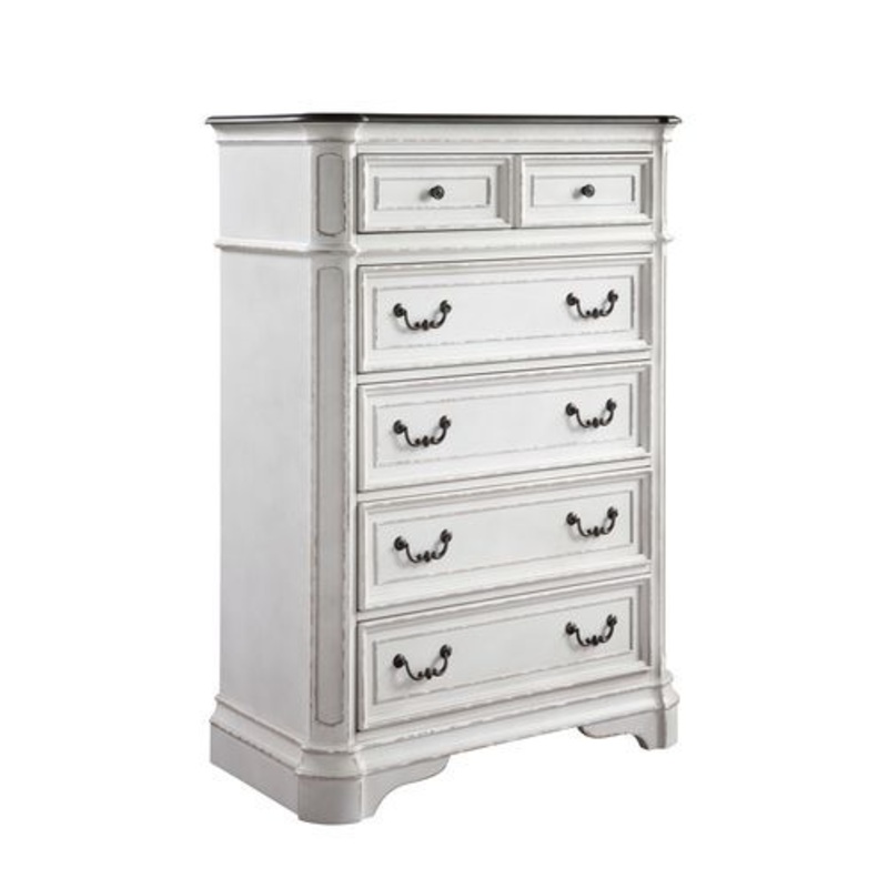 Florian – Chest|Oak|Antique White