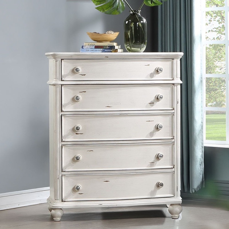 Jaqueline – Chest – Antique White