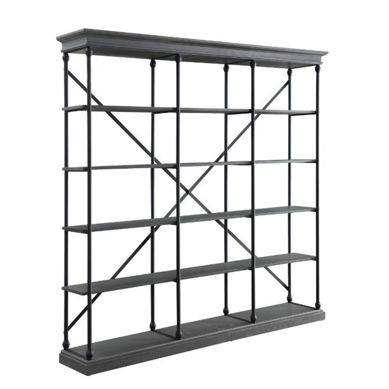 Rukia – Bookshelf|Gray|84″W x 15″D x 84″H