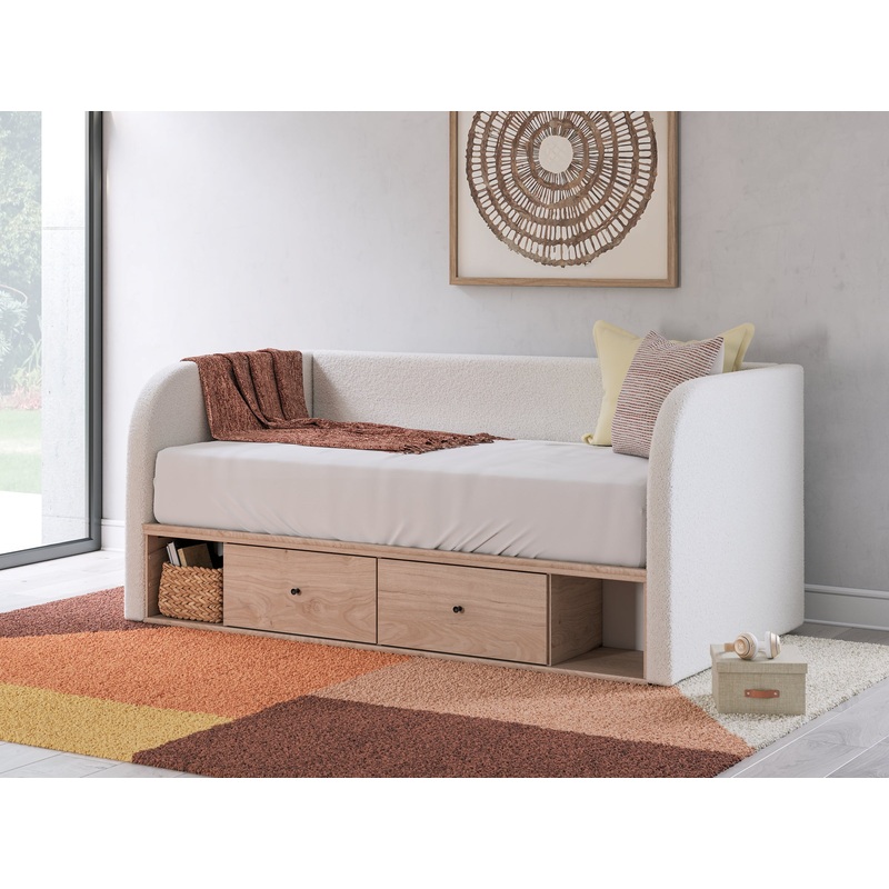 Arloster Full Upholstered Day Bed with Storage