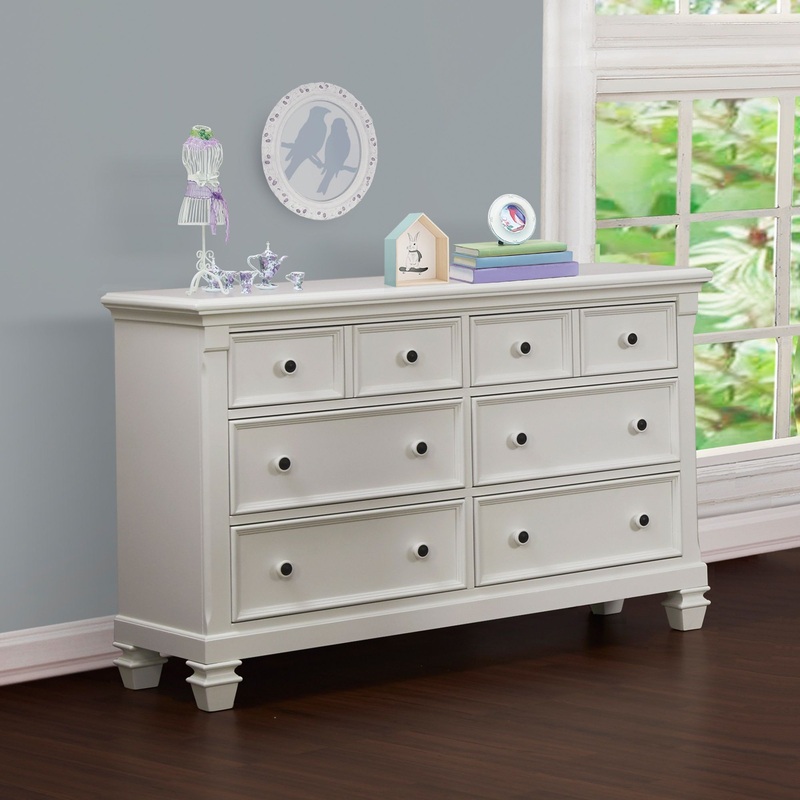 Glendale – 6 Drawer Dresser|White