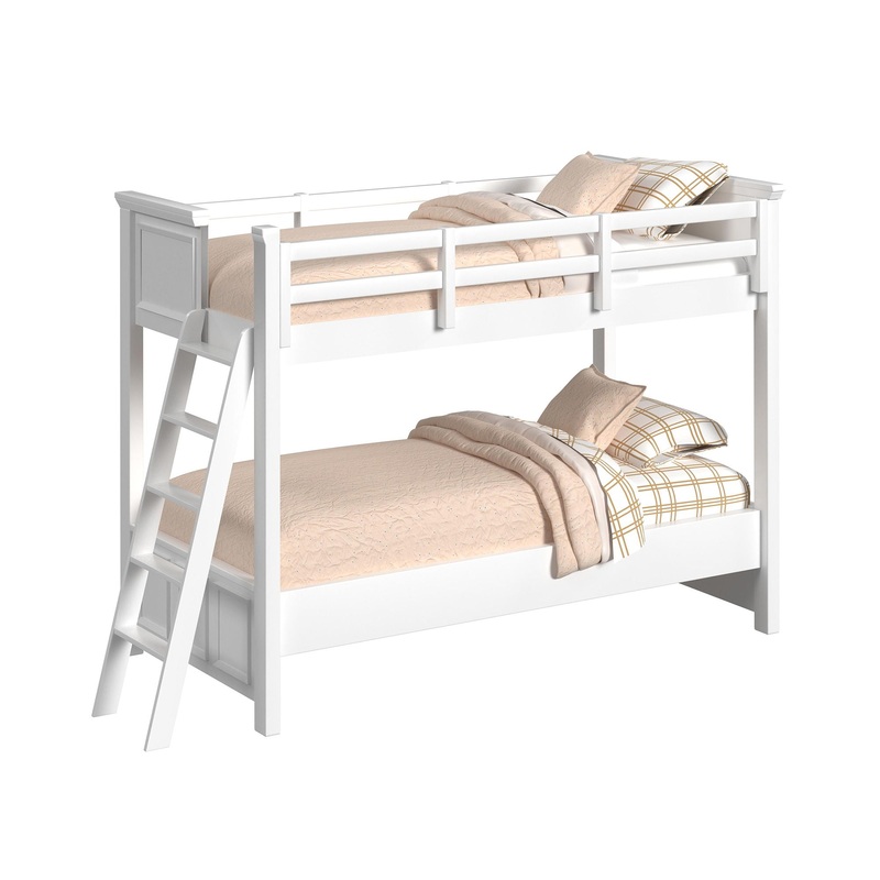 Hampton Kids – Bunk Bed With Ladder