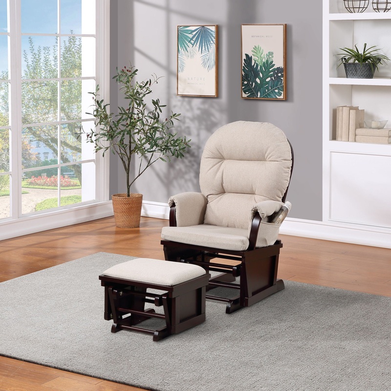 Madison – Glider & Ottoman|Beige