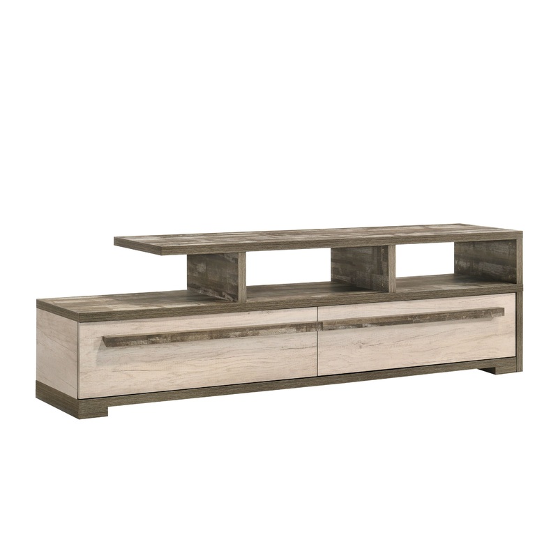 Patterson – TV Stand – Weathered White