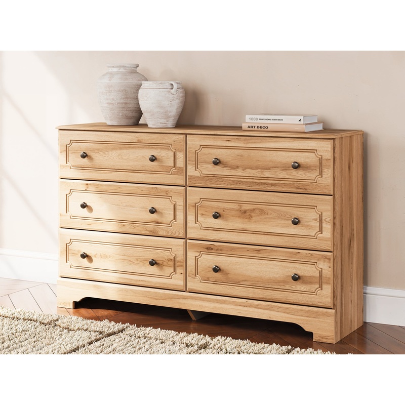 Aleaport Six Drawer Dresser
