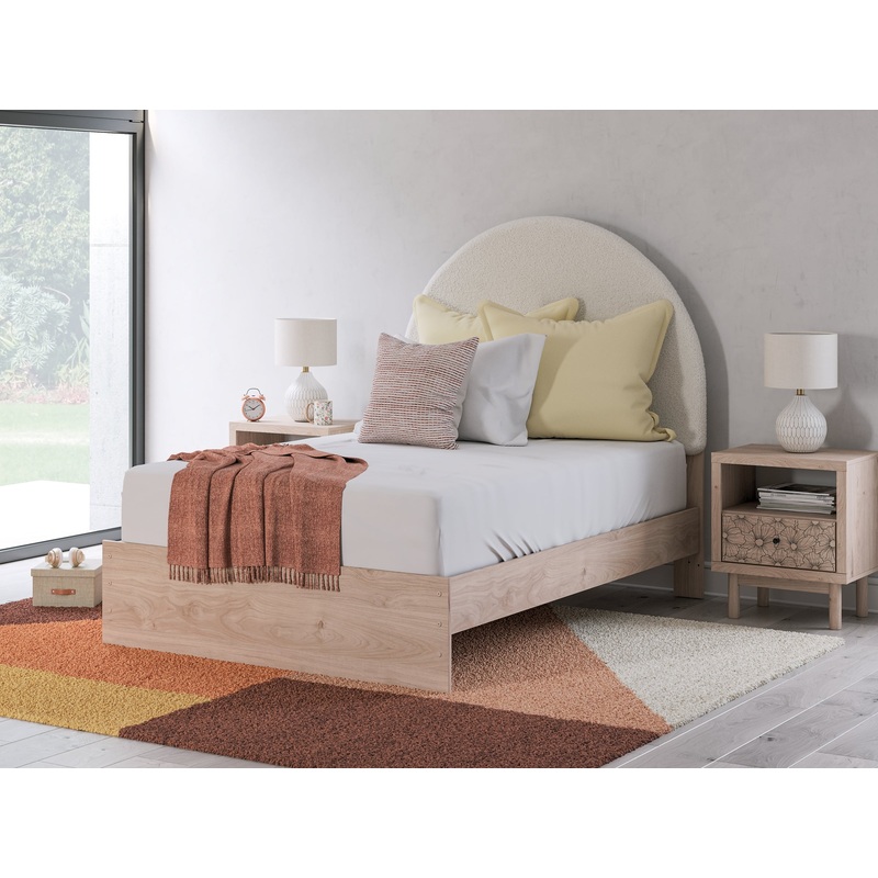 Arloster Full Upholstered Panel Bed