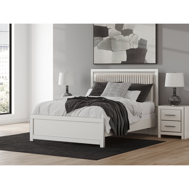 Zuraleus Queen Upholstered Panel Bed