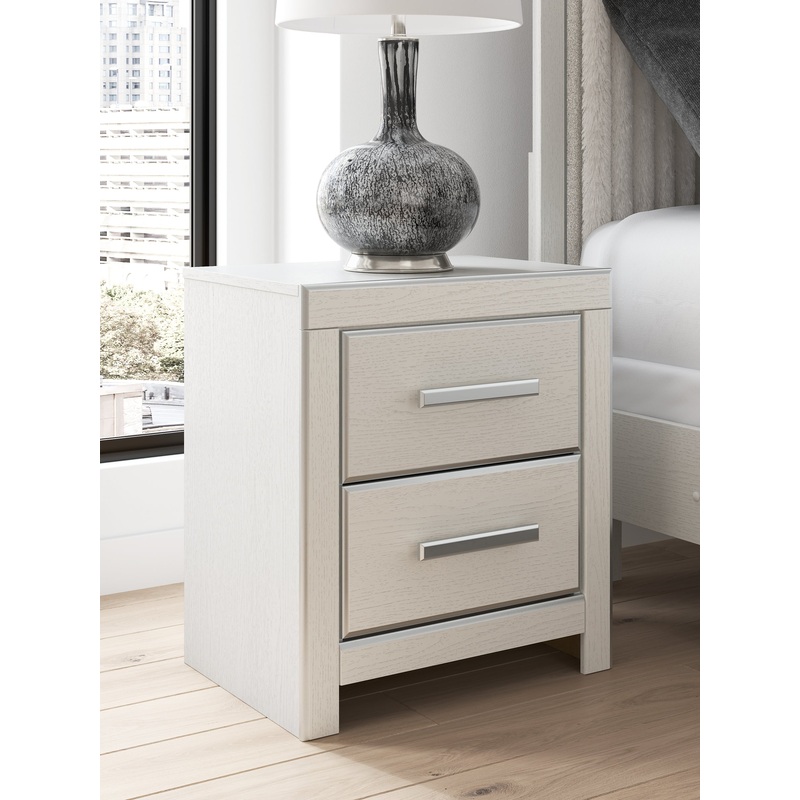 Zuraleus Two Drawer Night Stand