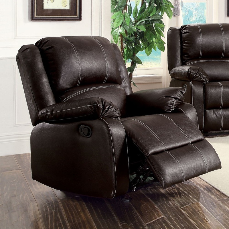 Zuriel – Synthetic Leather Recliner Chair