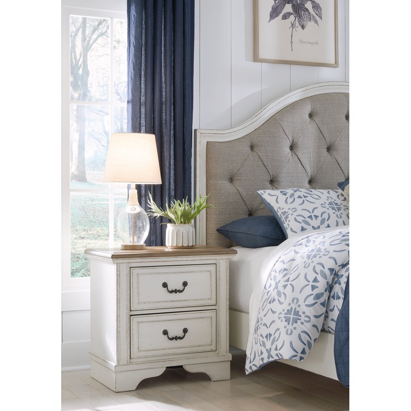 Blendon Two Drawer Night Stand