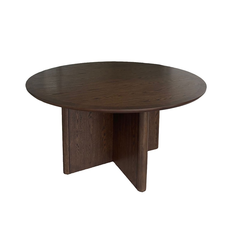Cullen – Round Dining Table – Walnut