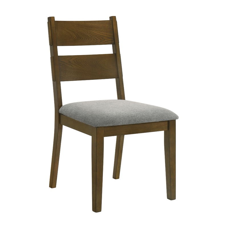 Everly – Side Chair (Set of 2) – Brown