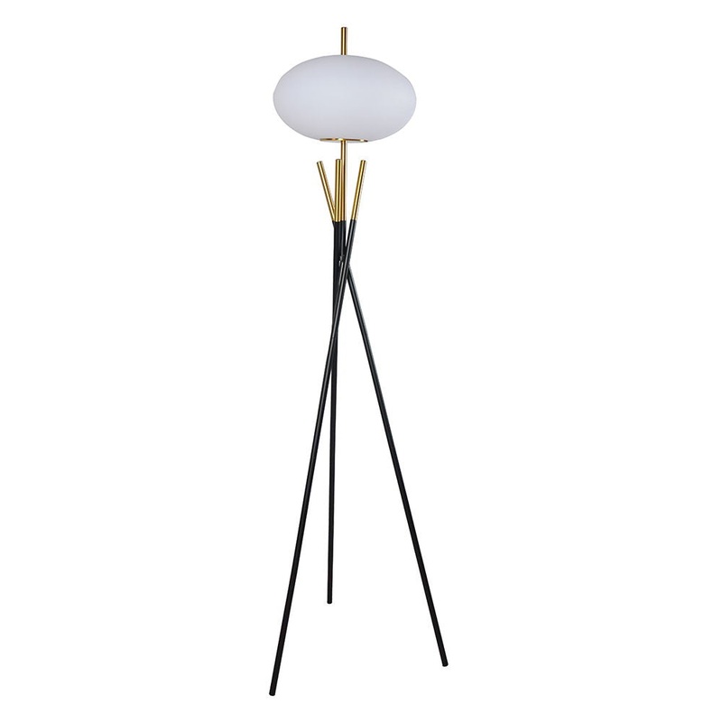 Floor Lamp – Black / Gold
