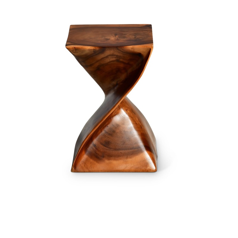 Paloma – Accent Side Table|Dark Brown|Black