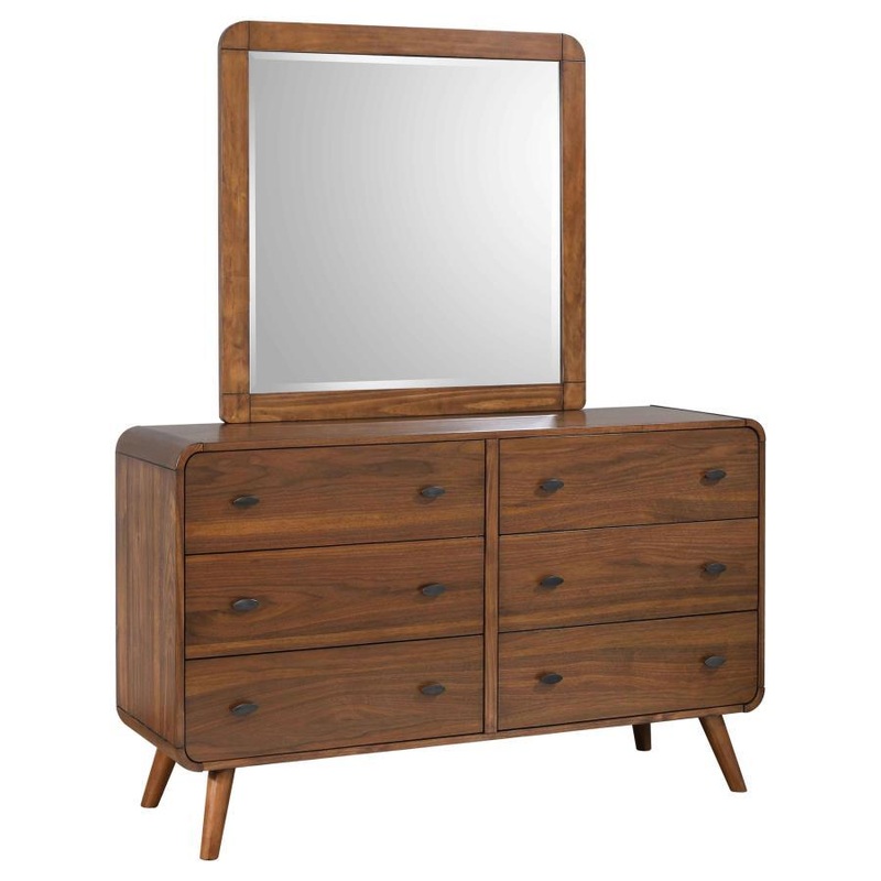 Robyn – 6-Drawer Bedroom Dresser And Mirror