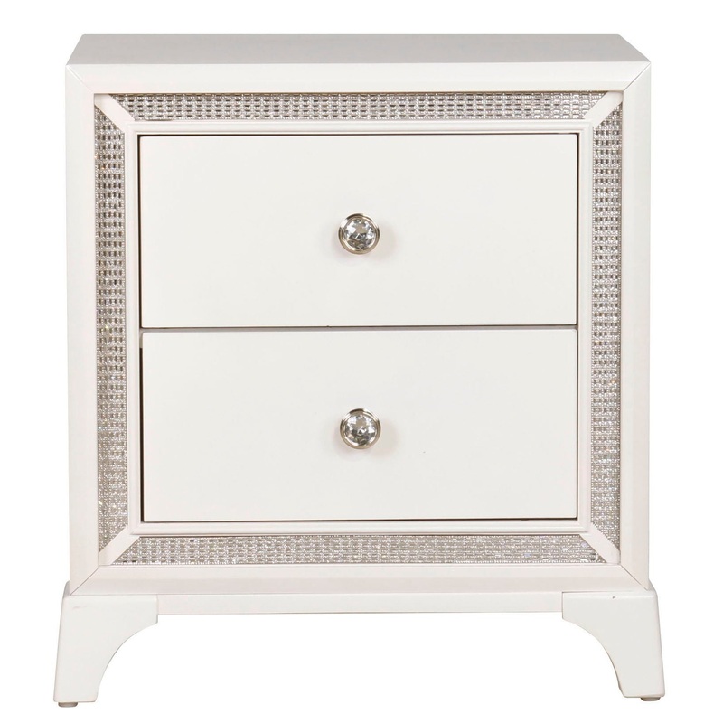Cassie – Nightstand – Off-White