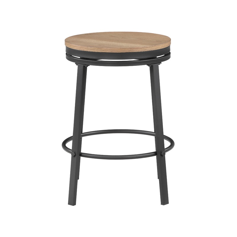 Magnolia – Counter Stool (Set of 2) – Light Brown