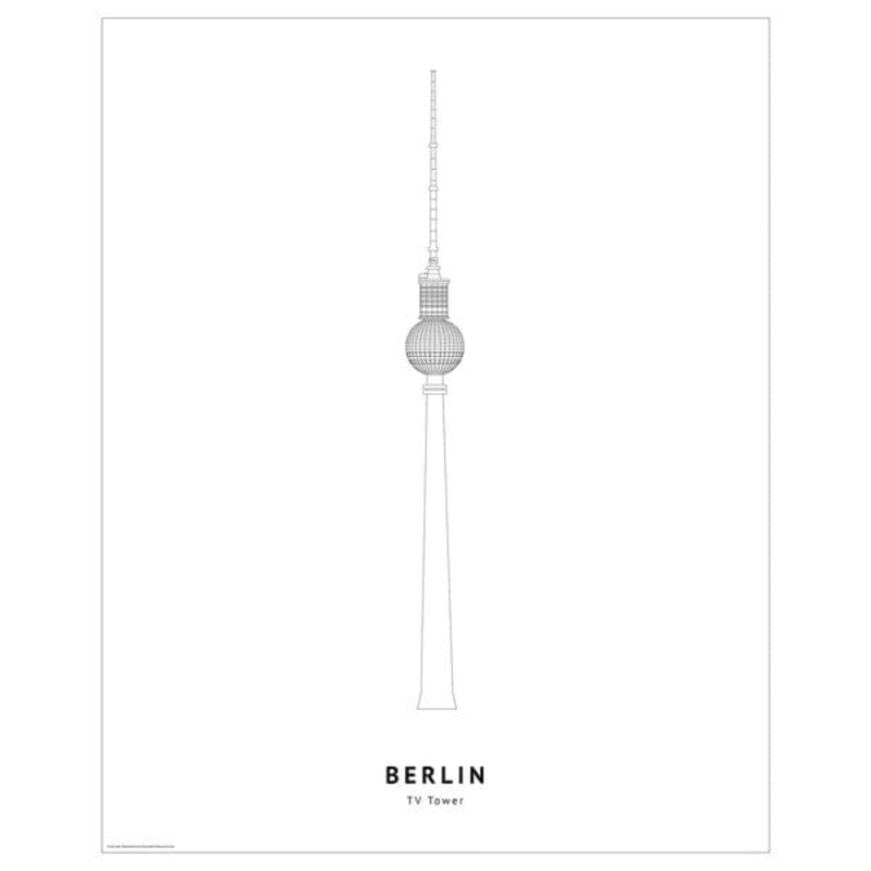 BILD poster, Fernsehturm, Berlin