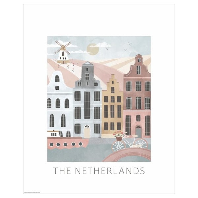 BILD poster, illustration, The Netherlands