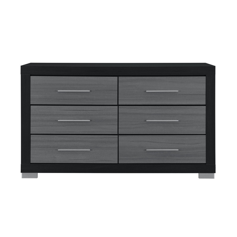 Elsa – 2 Toned And Dresser With Bar Handle And Construction