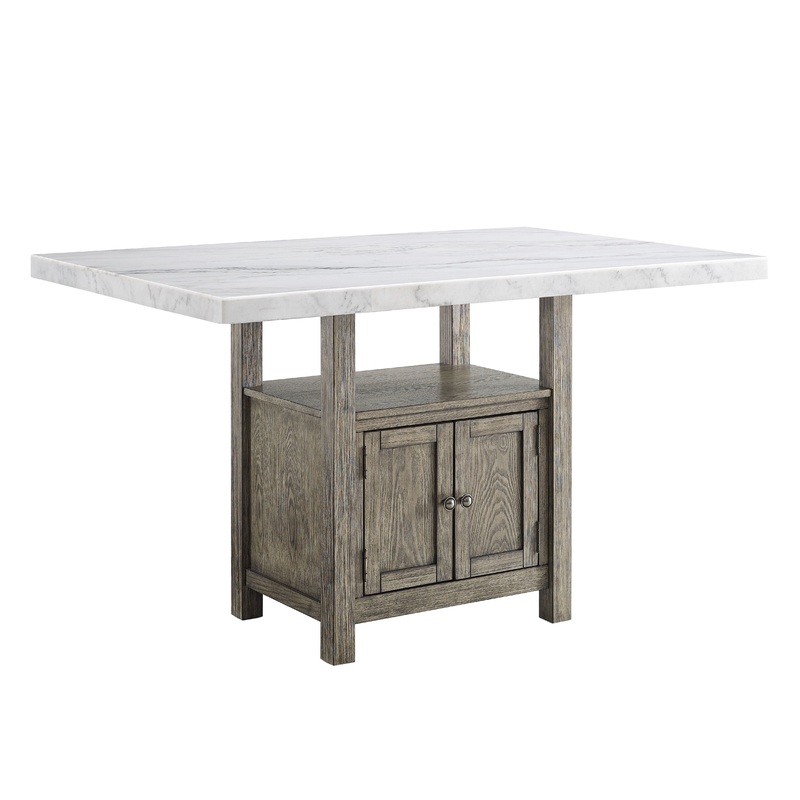 Grayson – Counter Height Dining Table – Dark Gray
