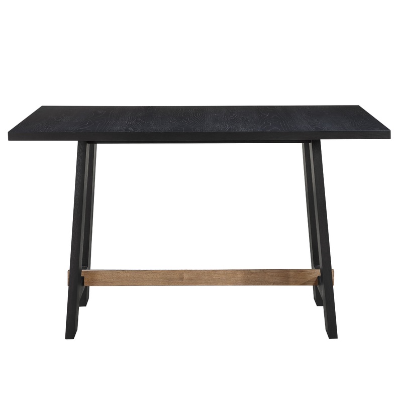 Aubrey – Counter Table|Light Brown|Black