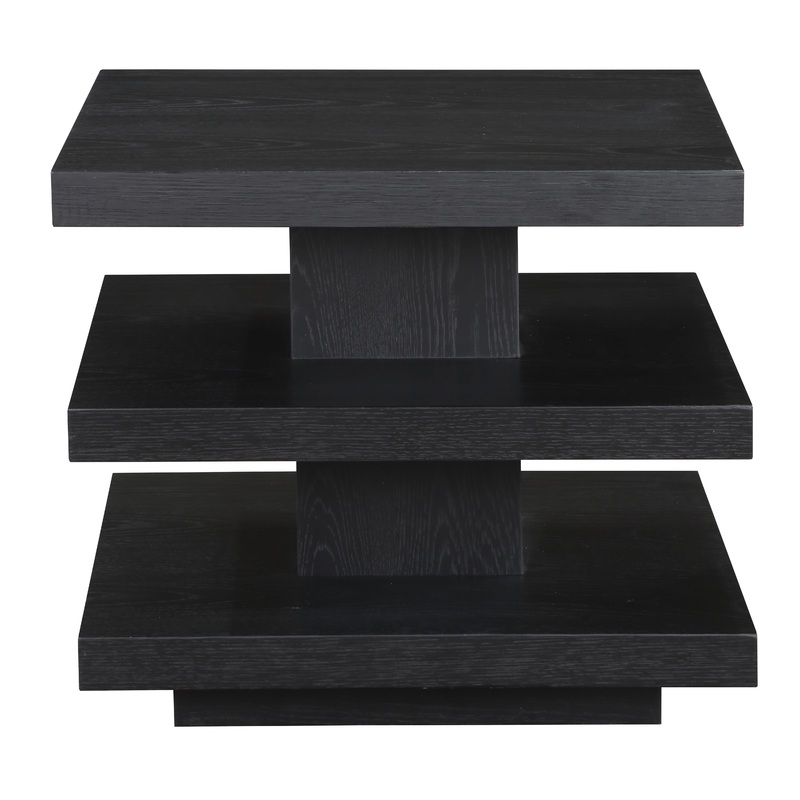 Canyon – End Table|Light Brown|Black