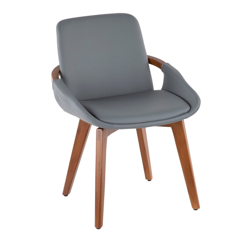 Cosmo – Mid Century Chair|Dark Gray|Black|Beige