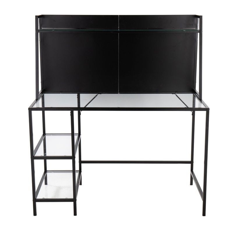Geo – Tier Contemporary Desk|Black|White