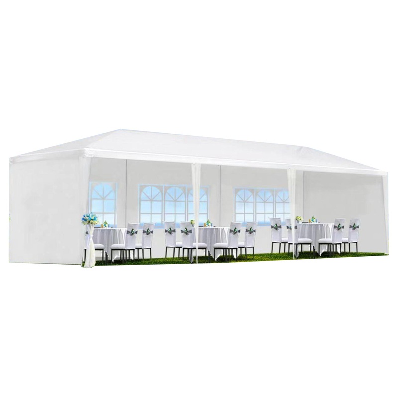 10X30′ Wedding Party Canopy Tent Outdoor Gazebo With Removable Sidewalls