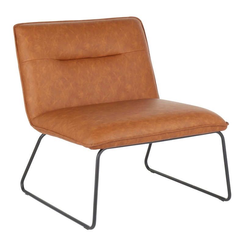 Casper – Industrial Chair|Light Brown|Dark Brown