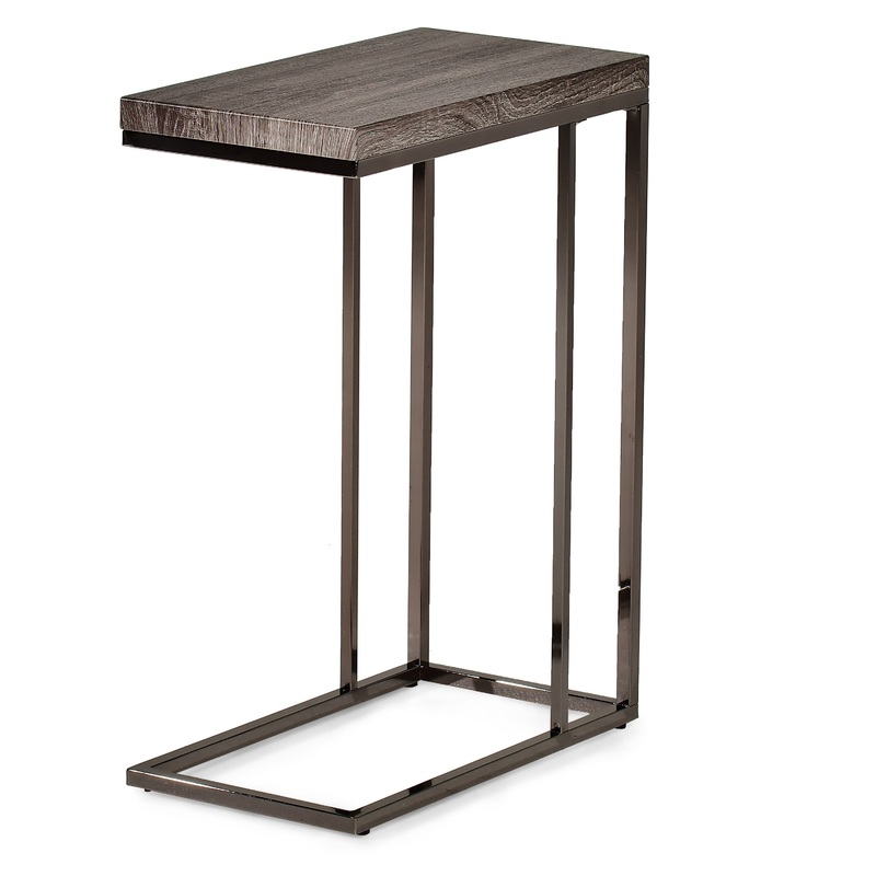 Lucia – Chairside End Table – Gray Top