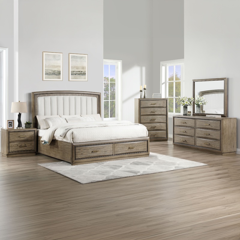 Sonoma – Storage 5 Piece Set|Dark Gray|Queen|King