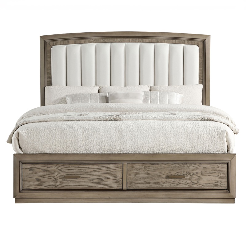 Sonoma – Storage Bed|Dark Gray|Queen|King