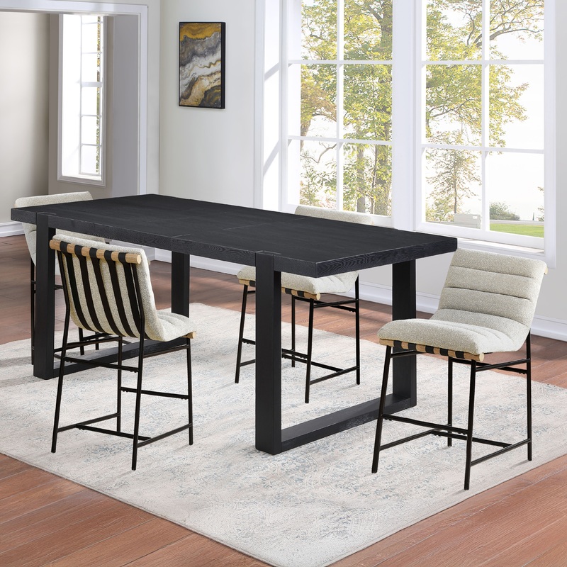 Yves – Counter Table And 4 Nicco Chairs