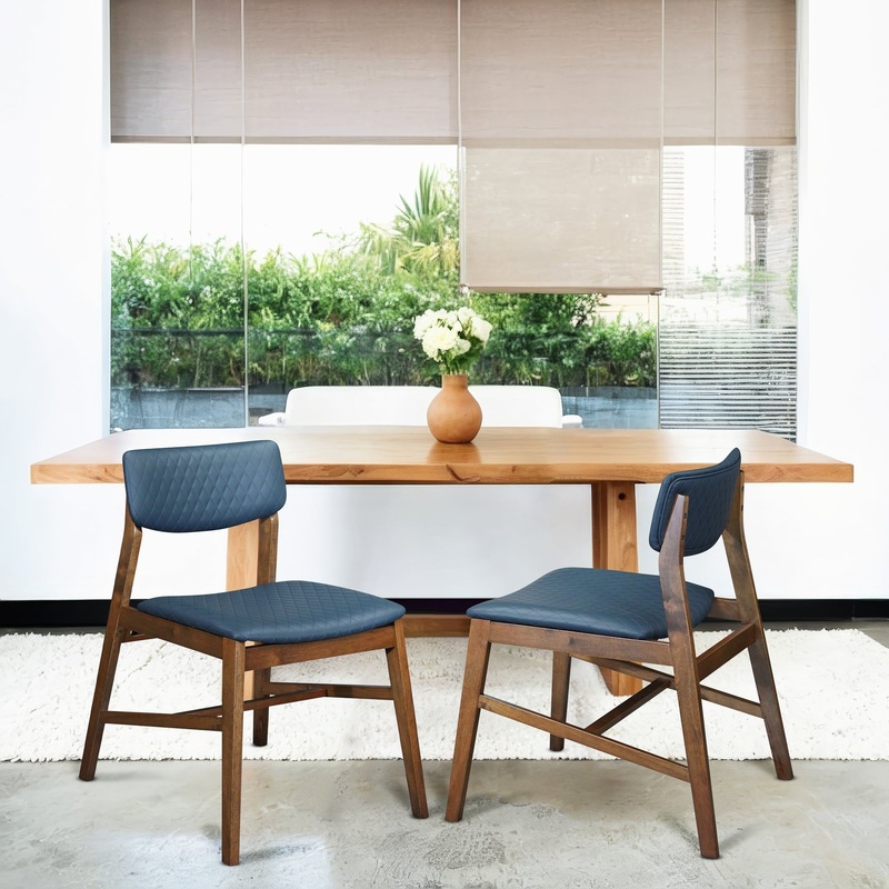 Edgehill – Dining Chair (Set of 4) – Navy Blue