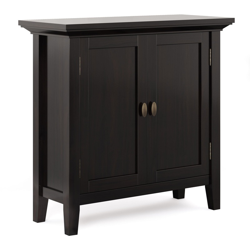 Redmond – Low Storage Cabinet – Hickory Brown