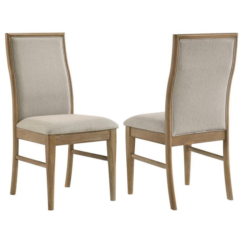 Adina – Upholstered Dining Side Chair (Set of 2) – Barley