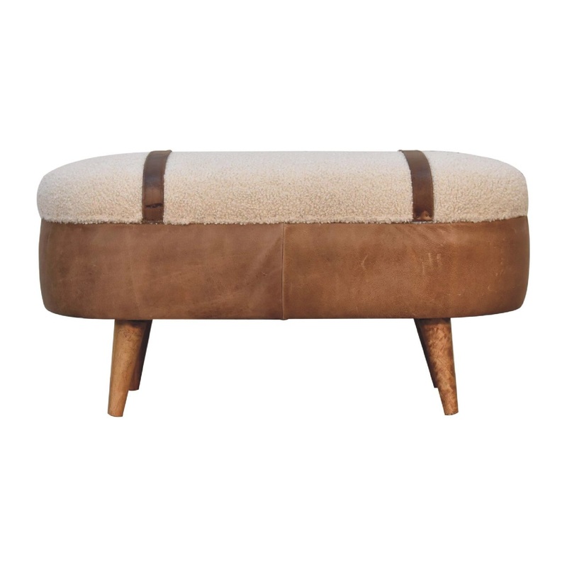 Buffalo – Boucle Nordic Bench – Tan