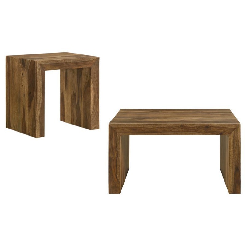 Odilia – Solid Wood Coffee And End Table Set