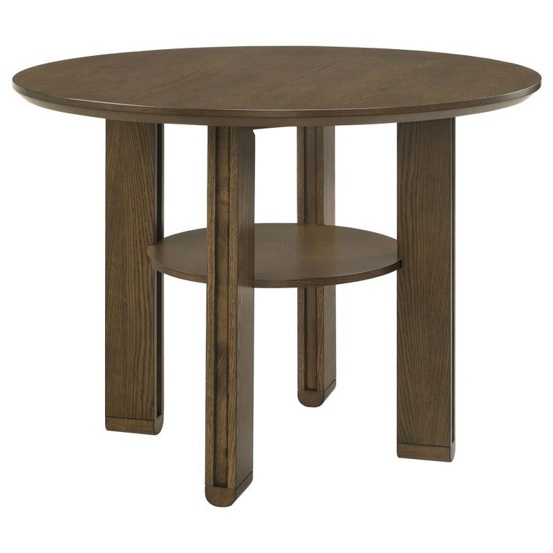 Ottowa – Round Counter Height Dining Table – Brown